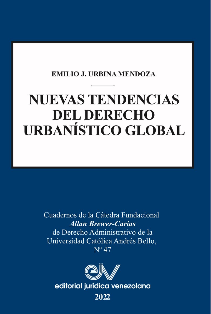 #Lunesdederechourbanístico ¿Sabías que puede aplicarse el control de la convencionalidad en materias del derecho urbanístico?

Prólogo del prof.Allan R. Brewer-Carías: academia.edu/95267194/Nueva…

De venta en las librerías de Caracas.En el exterior por: amazon.com/dp/B0BJNZ98BV#…