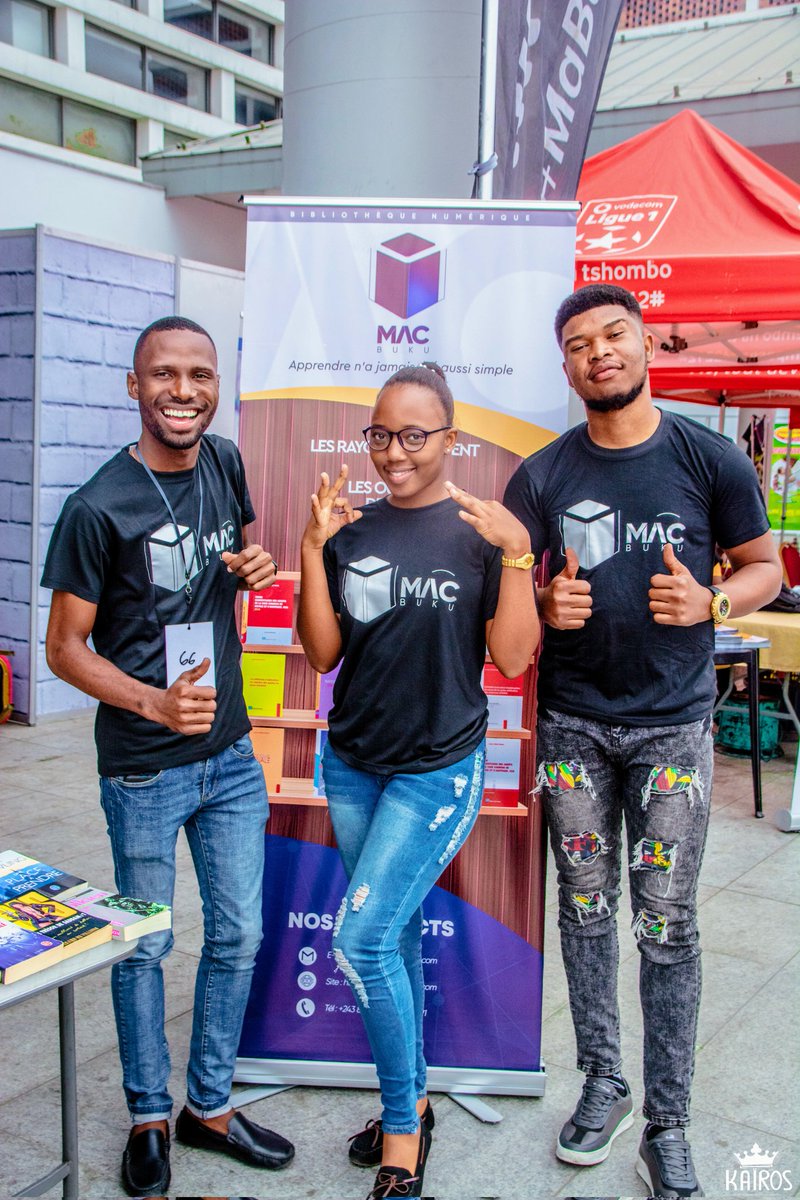 MerdieBonginda's tweet photo. Les ambassadeurs @mac_buku vous donnent rendez-vous à son stand ce vendredi 21 et samedi 22 Avril 2023 au Pullman Hôtel à la 4è Édition du Salon E-commerce et Fintech.
Hâtez-vous d'Acheter les billets 
@BonnyMaya @IlusJeannot
@ChristellaMot @KabwikaBen
@MissBonza https://t.co/3EOpbQsmJi
