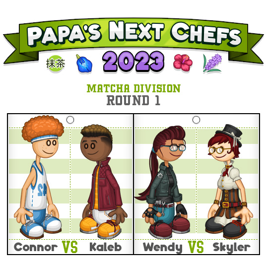 Flipline Studios on Twitter "Papa's Next Chefs 2023 is here!! Round 1