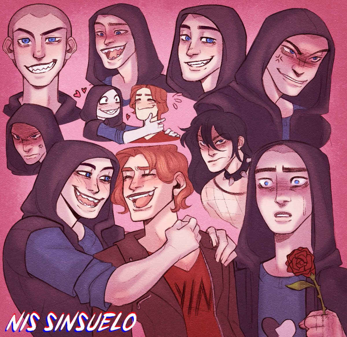 Nis_sinsuelo on Twitter "I need to make sure I still know how to draw faces xd and not just