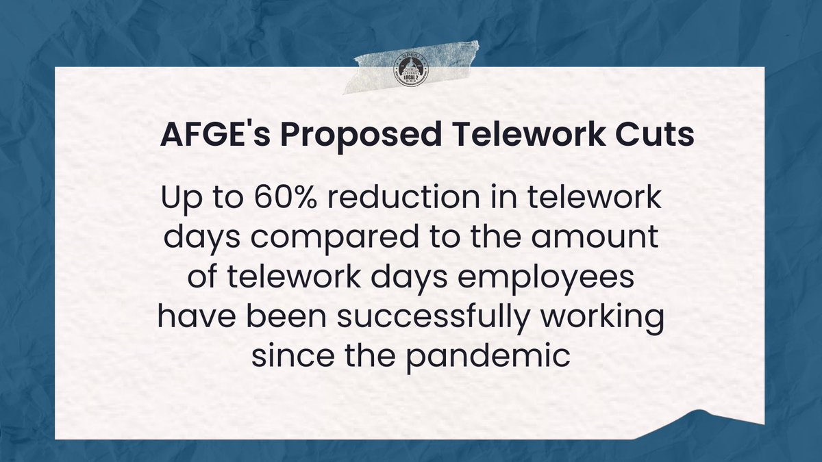 AFGEStaffUnited's tweet photo. With the help of its unionized staff, @AFGENational has negotiated robust remote work collective bargaining agreements for federal gov’t workers. But thinks it’s own staff isn’t worthy of those same telework agreements.
#1u #AFGEWorkersDemandGoodContract #UnionRightsforUnionStaff https://t.co/PfuYRNhyf9
