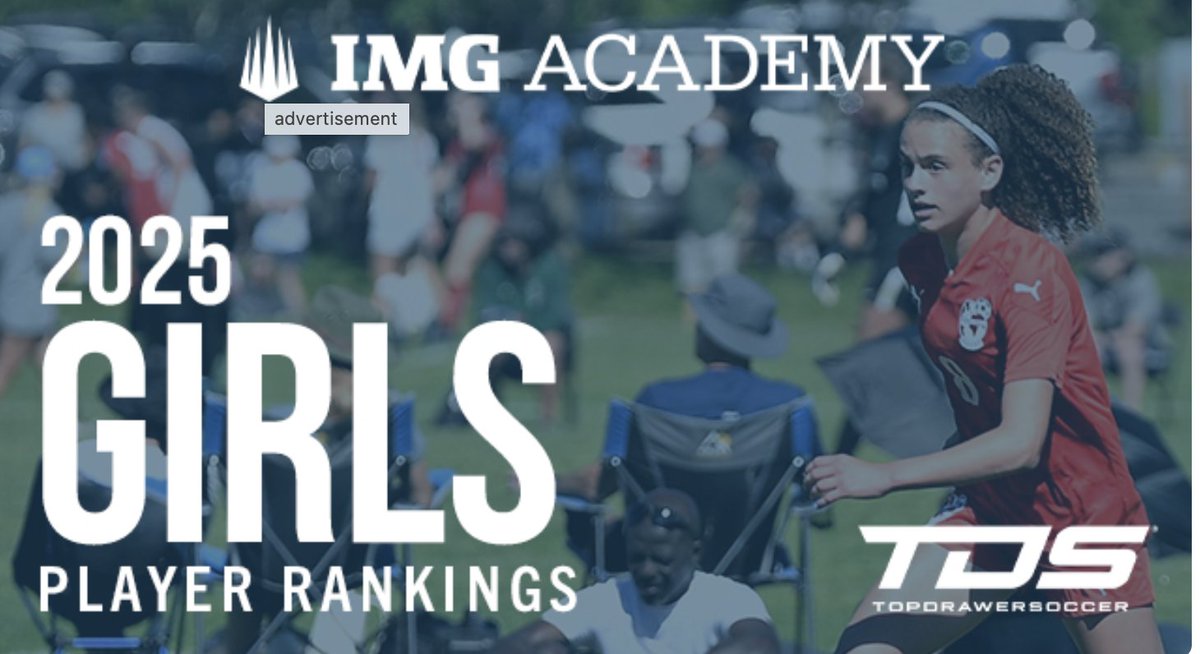 Updated IMG Top Soccer Players: Girls 2025  topdrawersoccer.com/club-soccer-ar… -&gt;<a href="/MaddieHayes2025/">Maddie Hayes</a> <a href="/SaschaBeasley/">Sascha Beasley</a> <a href="/lil_lubic/">Lilli Lubic</a> <a href="/KylieMaxwell31/">Kylie Maxwell</a> <a href="/LucyKesler/">Lucy Kesler</a> <a href="/bellahartofelis/">isabella hartofelis</a> <a href="/AdelynBroesder/">Adee Broesder</a> <a href="/bgkeeper58/">Bella Grace “BG” Dunn</a> <a href="/JordanaBello18/">Jordana (Jia) Bello</a> <a href="/RachelChung2025/">Rachel Chung</a> <a href="/FionaShin19/">FionaShin19</a> <a href="/ZetaMcdannels/">Zeta McDannels27</a> <a href="/CapriceChuch/">Caprice Chiuchiolo</a> <a href="/SophiaMoore2025/">Sophia Moore</a>