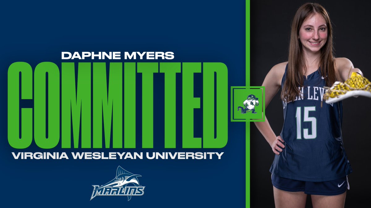 G_L_ATHLETICS's tweet image. Congratulations To @G_L_WLAX  Senior, Daphne Myers, On Her Recent Commitment To Play Collegiate Lacrosse At Virginia Wesleyan University! #GoGators #GoMarlins
