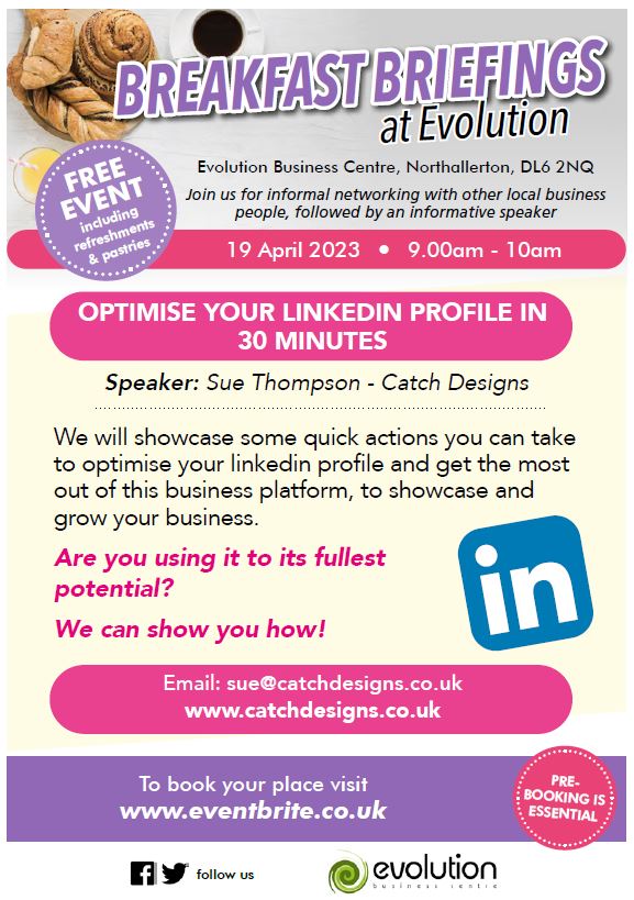 Last chance to get booked on to our next #Free breakfast briefing session. Head over to eventbrite to book your place. crowd.in/w4nUnV