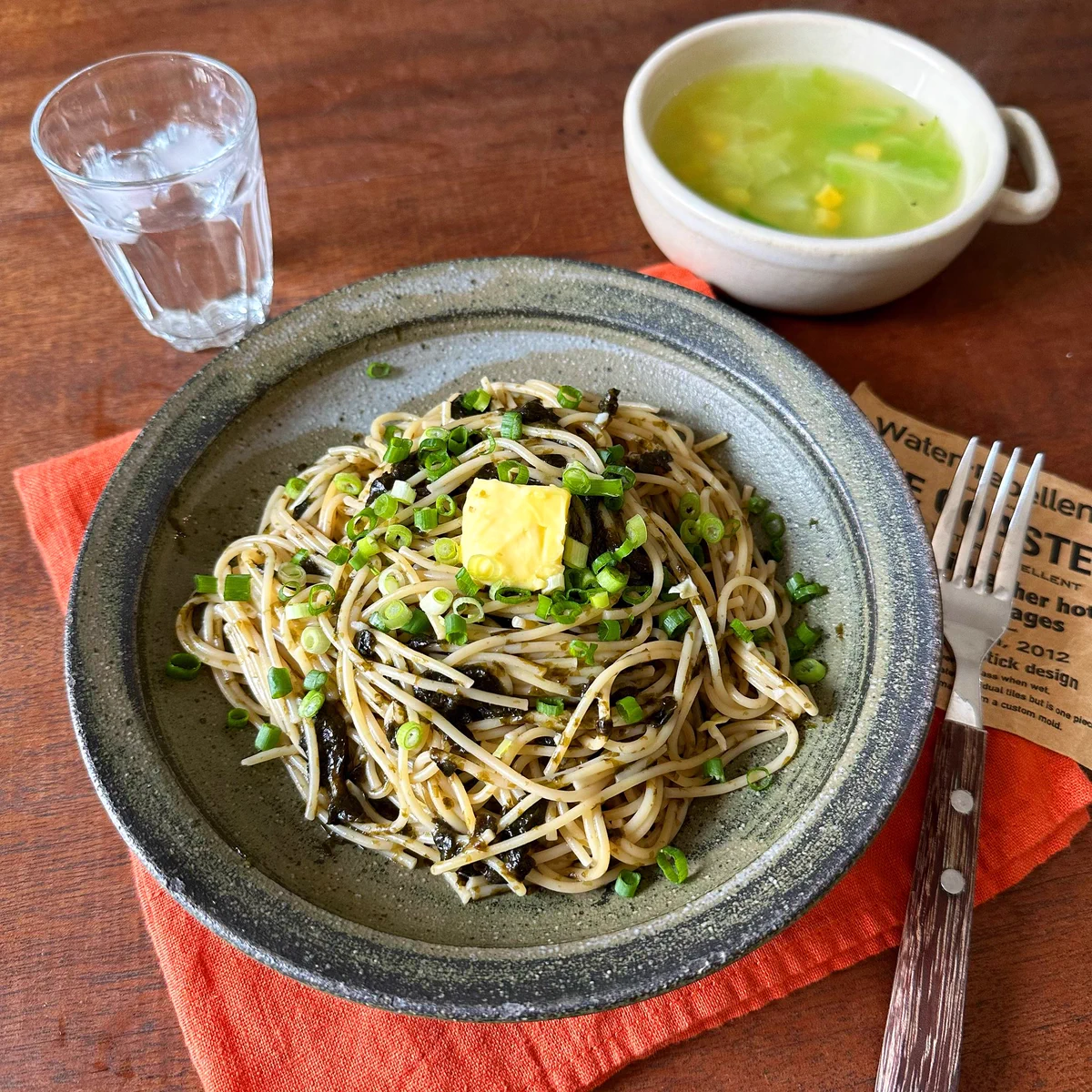 包丁を使わずに作れちゃうのは嬉しい！焼きのりやバターを使った「パスタ」レシピ！