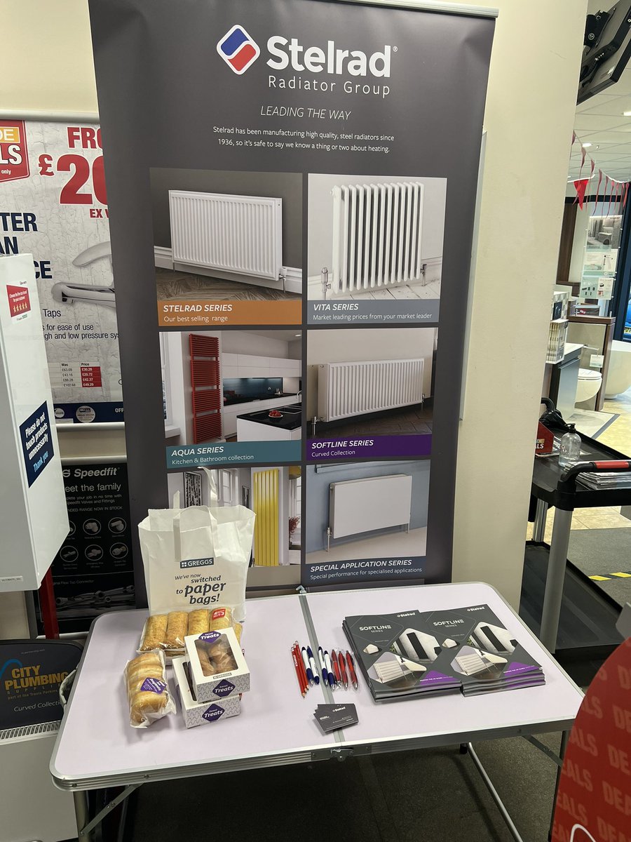 Matthew Bainbridge - Stelrad North (@stelradnorth) on Twitter photo Good Trade Morning out at City Plumbing in North Shields this morning. It was great speaking to local
Installers and talking them through our new loyalty scheme. <a href="/Stelrad/">Stelrad Radiators</a> Good Trade Morning out at City Plumbing in North Shields this morning. It was great speaking to local
Installers and talking them through our new loyalty scheme. <a href="/Stelrad/">Stelrad Radiators</a>