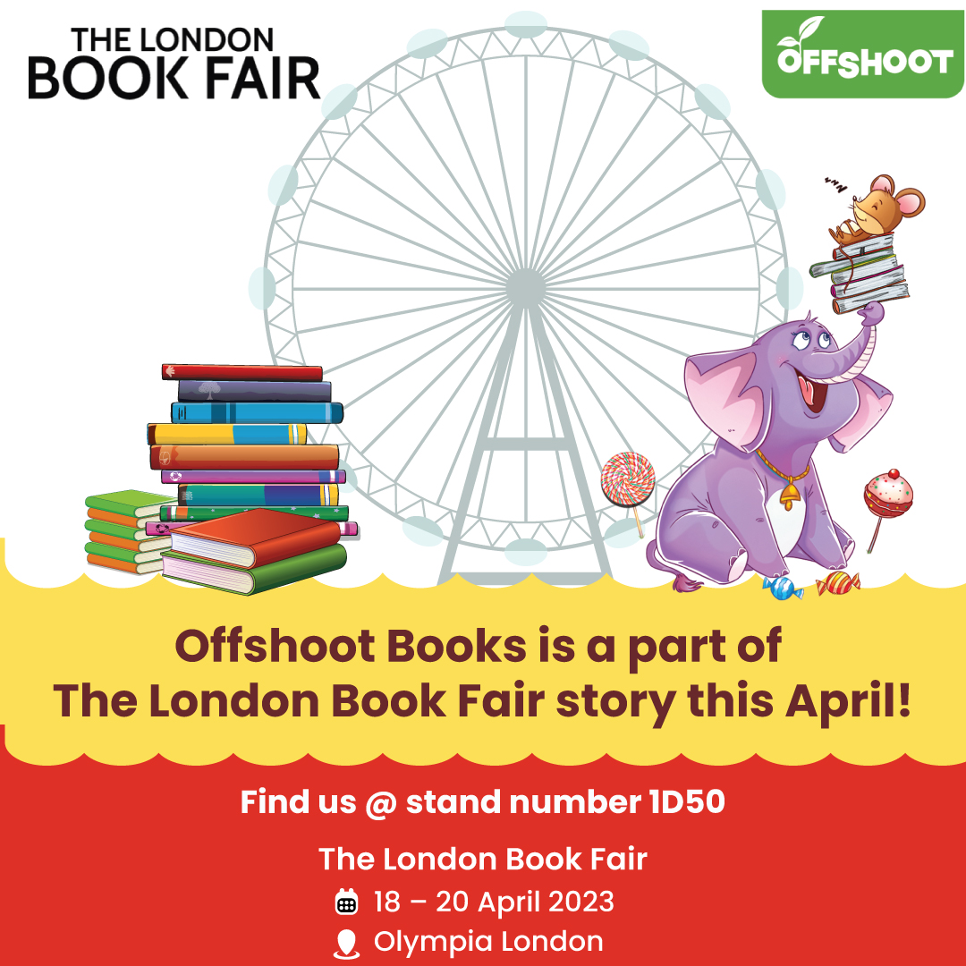 OffshootBooks's tweet photo. Don't miss out Offshoot Books at @LondonBookFair, people!
Join us at Olympia London at stand number 1D50 from 18 to 20 April 2023.
#offshoot #offshootbooks #londonbookfair #books #london #olympia #booklover https://t.co/ot2K4lWVCV