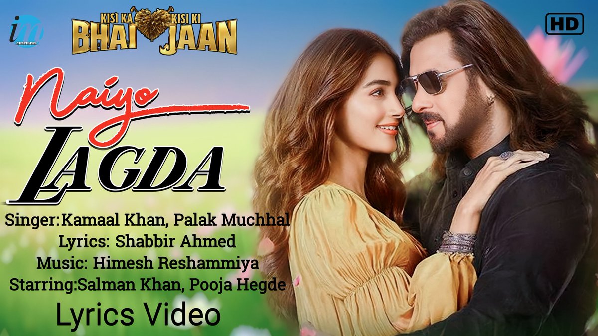 youtu.be/es6Mx48aJko
#NaiyoLagda #KisiKaBhaiKisiKiJaan #SalmanKhan #himeshreshammiya #mdislam047music  #hindi #valentinesday #pathaansong #tigersalmankhan #romanticsong #lovestory #poojahegde #shehnaazgill #siddharthnigam #palakmuchalsong #naiyolagdadilterebina #IshqMeinTere
