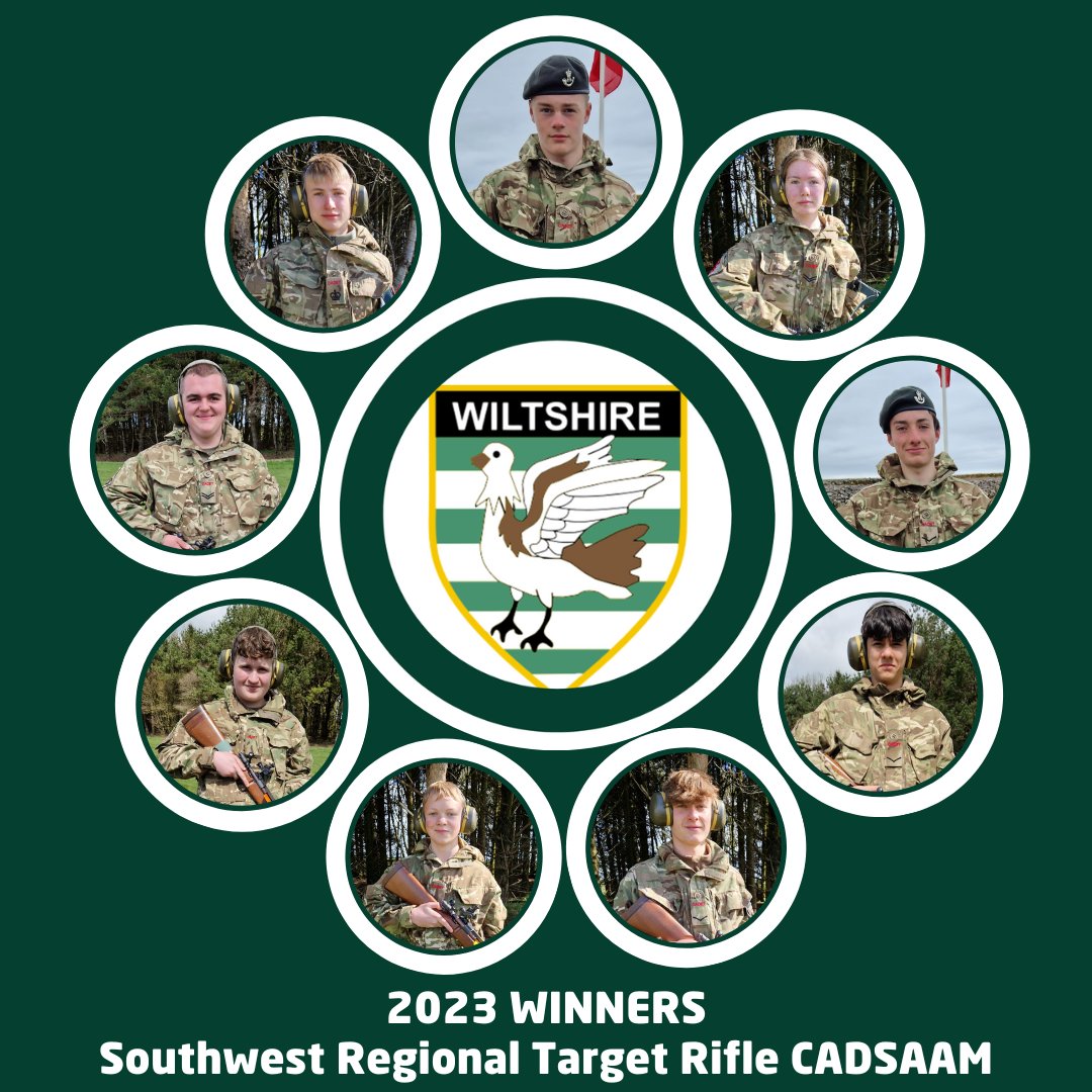 WiltsACF's tweet photo. Wiltshire ACF wins CADSAAM shooting competition.
Congratulations to our Cadets who have won the Regional CADSAAM Shooting Competition.
For the full story and pictures follow -https://t.co/qgtPSWVqAj https://t.co/W3KLKvbCKT