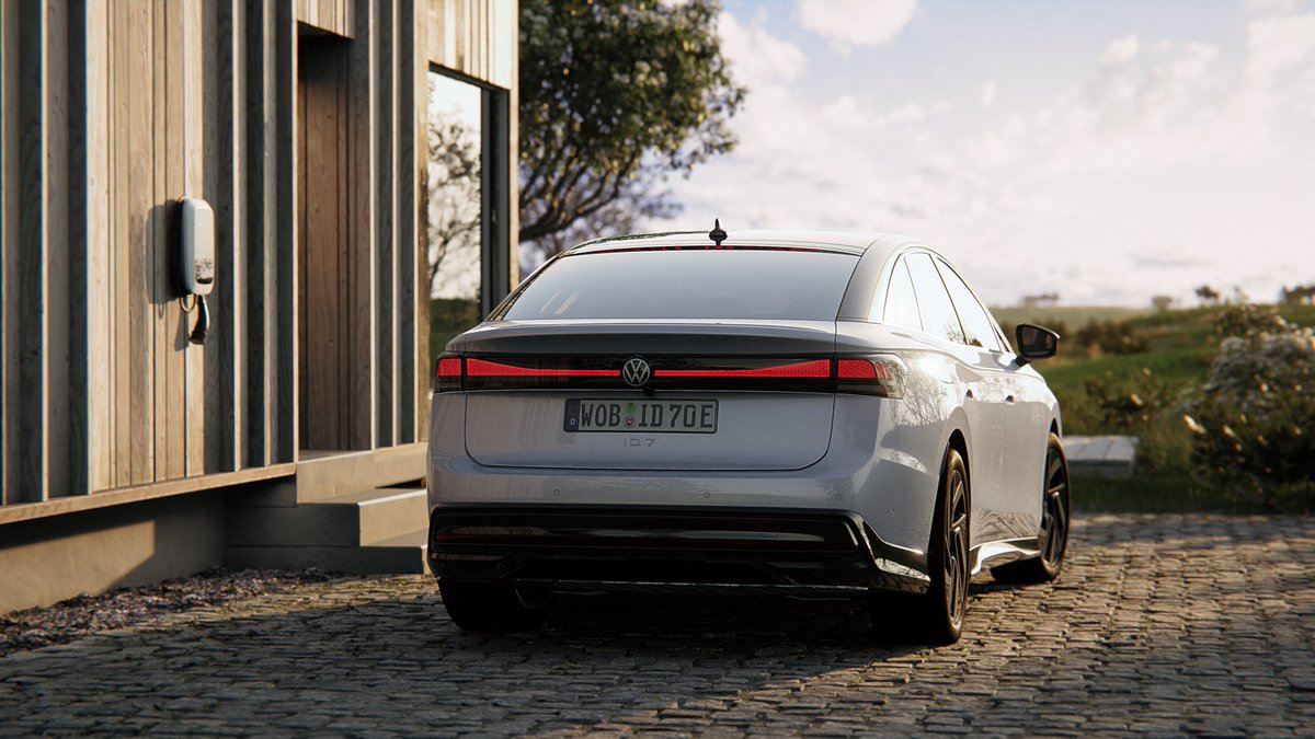 Discover the latest addition to our electric range. Introducing the new all-electric ID.7 with the elegance of a limousine design and a range of up to 700 km *🛣 🚗

#VWID7 #Volkswagen #VW #emobility 

Near production prototype. This vehicle is not yet available for sale.