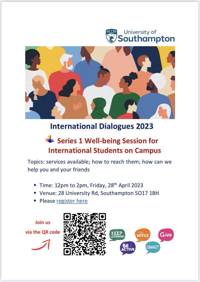 UoSinternational (@unisotonintl) on Twitter photo Happening at <a href="/unisouthampton/">University of Southampton</a> on Friday, 28th April- especially for International Students!
Sign up using the QR code or below-
forms.office.com/pages/response… Happening at <a href="/unisouthampton/">University of Southampton</a> on Friday, 28th April- especially for International Students!
Sign up using the QR code or below-
forms.office.com/pages/response…