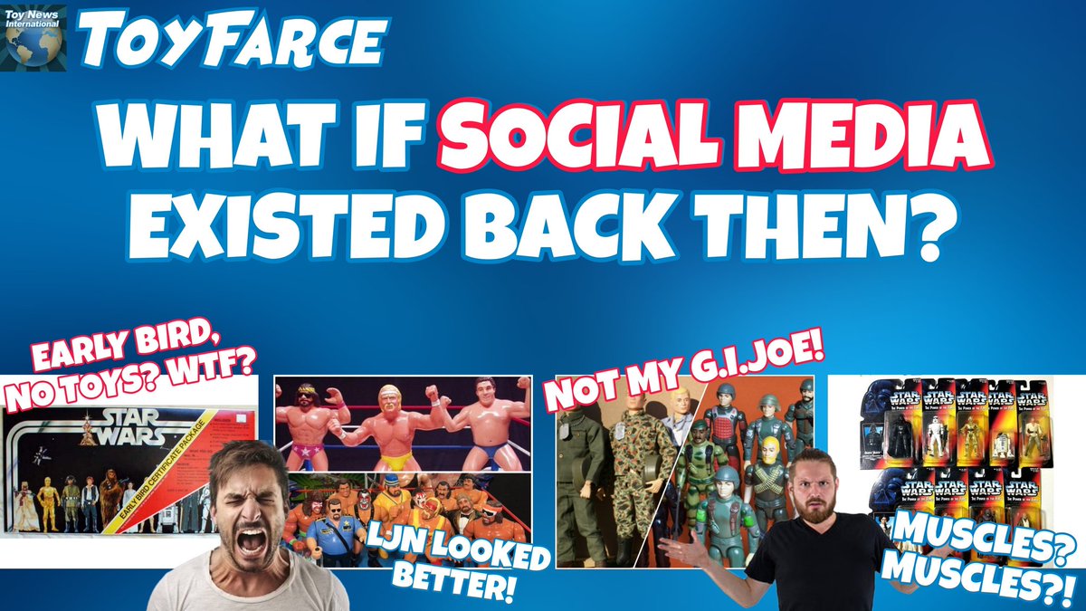 toyfarce's tweet image. BREAKING NEWS:
WHAT IF SOCIAL MEDIA EXISTED BACK THEN?
toynewsi.com/484-47108

#toyfarce #whatif #backthen #starwars #gijoe #wwf #ljn #hasbro #kenner #actionfigures #toys #collectibles #toycommunity
