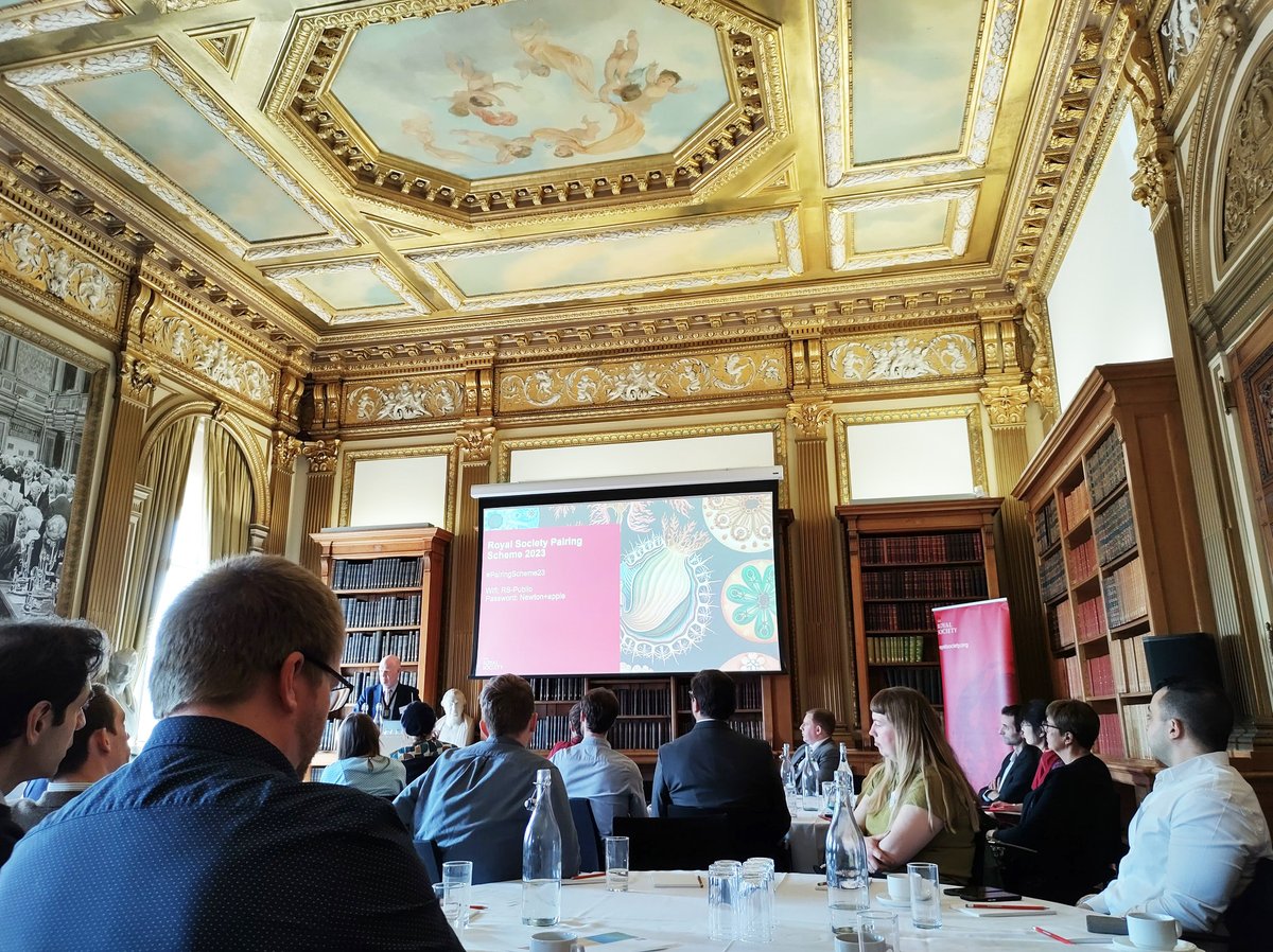 WEISS_UCL's tweet photo. In March, WEISS member @RichardColches1 participated in the @royalsociety Policy Pairing Scheme. The scheme allows policymakers &amp; research scientists to experience each other's worlds. Read about Richard's experience here👉 https://t.co/eZ2rINDVO0 #WeAreWEISS @UCLmedphys https://t.co/QWqgRODRpz