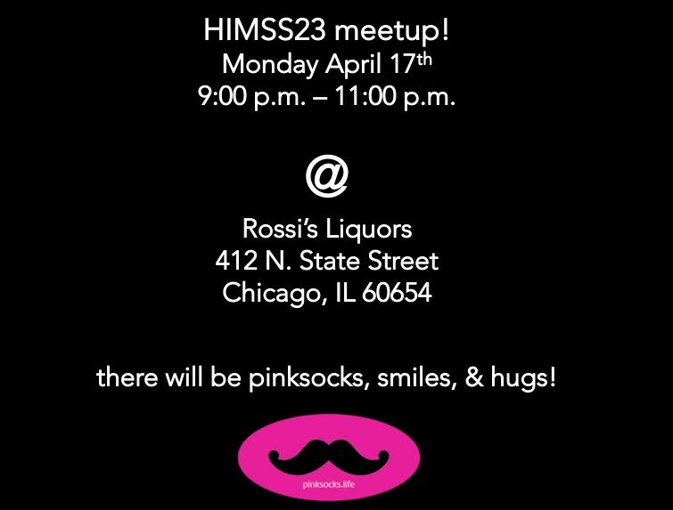 Grace Vinton (@hiteawithgrace) on Twitter photo Hope to see you tonight at the #pinksocks event! You know that <a href="/IngaHealthIT/">Inga HealthIT</a> and I will be there 👏 <a href="/nickisnpdx/">Nick Adkins</a>
#HIMSS23 Hope to see you tonight at the #pinksocks event! You know that <a href="/IngaHealthIT/">Inga HealthIT</a> and I will be there 👏 <a href="/nickisnpdx/">Nick Adkins</a>
#HIMSS23