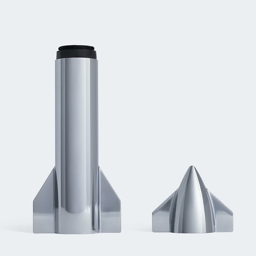 SawyerMerritt's tweet photo. NEWS: @SpaceX has released a Starship Torch for pre-sale for $175.

"Designed to generate a windproof flame worthy of its namesake, the handheld Starship Torch will make easy work of searing anything from steak to meringue."

Shop: https://t.co/HzjRfQKrM4 https://t.co/HBfdPJMC0r