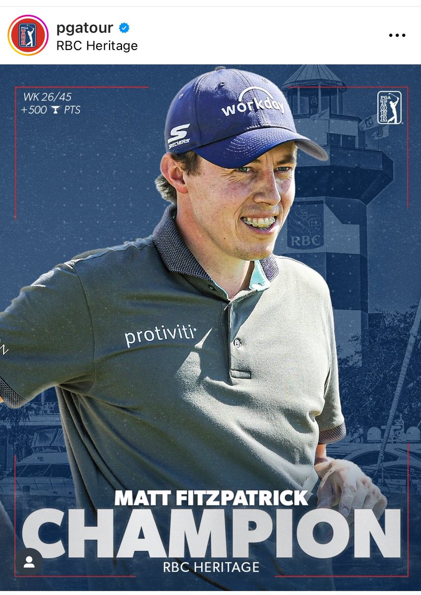 Congrats <a href="/KenyonPutting/">Phil Kenyon</a> student <a href="/MattFitz94/">Matt Fitzpatrick</a> on a great win yesterday 🏆!