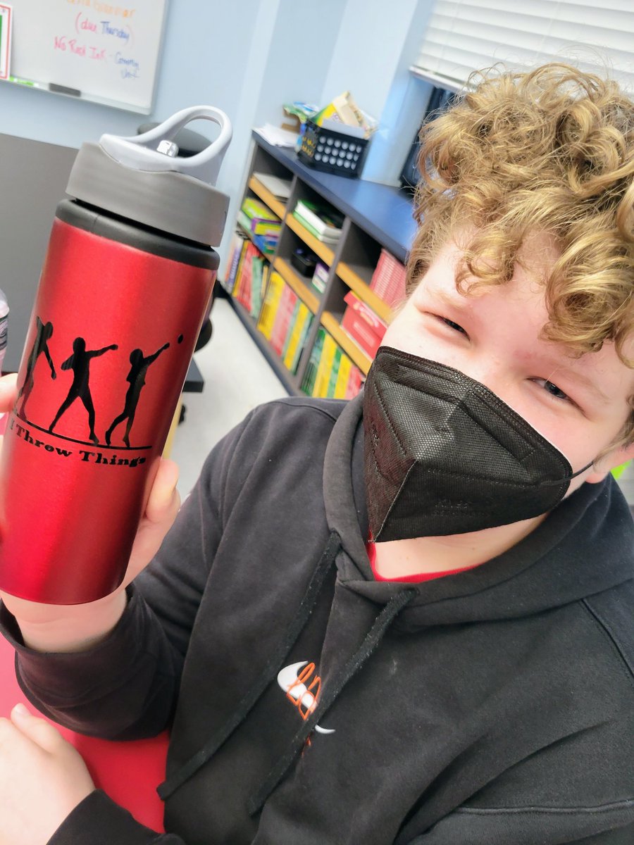 "I throw things"
This thrower is ready for an amazing track &amp; field season!
#DMSontheRISE
<a href="/DerbyMiddle_CT/">Derby Middle School</a>