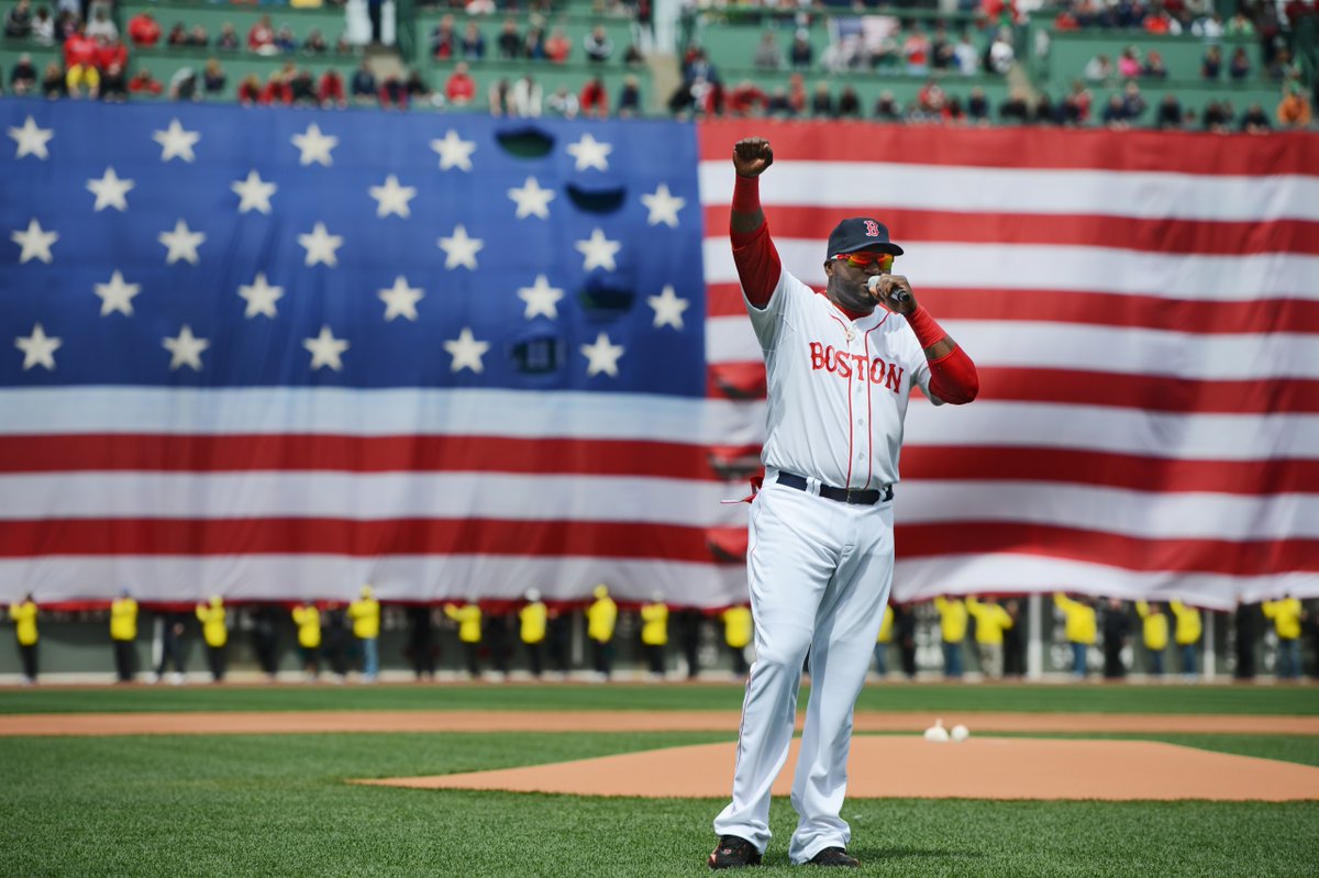 JoePompliano's tweet photo. Patriots Day in Boston is always special — and this year's sports calendar makes it even better.

• 9am: 127th Boston Marathon
• 11am: Red Sox vs. Angels (Ohtani pitching)
• 7pm: Bruins vs. Panthers (NHL Playoffs)

Have a day, Boston. https://t.co/SXAOmaW6Fm