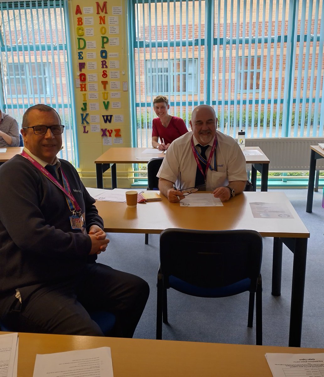 GrooverErn's tweet image. Team Babcock supporting the local secondary school with mock interviews.