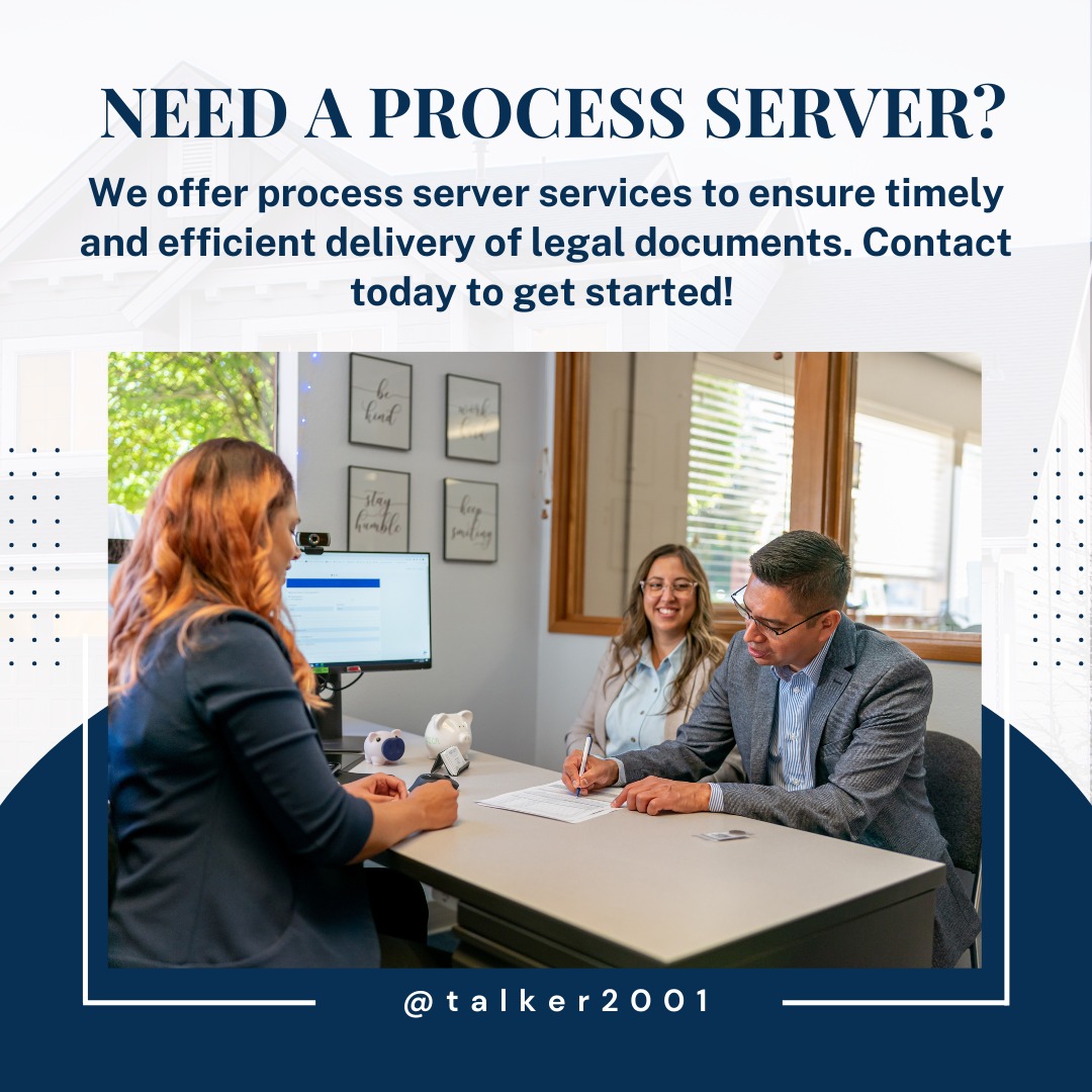 Legal matters demand accuracy and speed. Let our process server services at WellMan Solutions handle your legal document delivery needs with precision and promptness. Contact us now to get started.
.
.
.
#processserver #legaldelivery #timelyservice