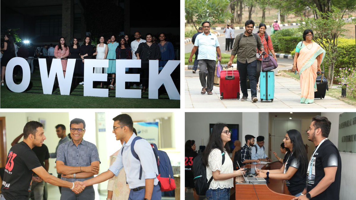 ISBedu's tweet image. Our Hyderabad and Mohali campuses are abuzz with the O-week activities as we welcome the PGP Class of 2024. From orientation sessions, ice-breaking tasks to team-building exercises, these activities mark the beginning of the exciting ISB journey.
#ISB #OWeek #ISBPGP #ISBStudents