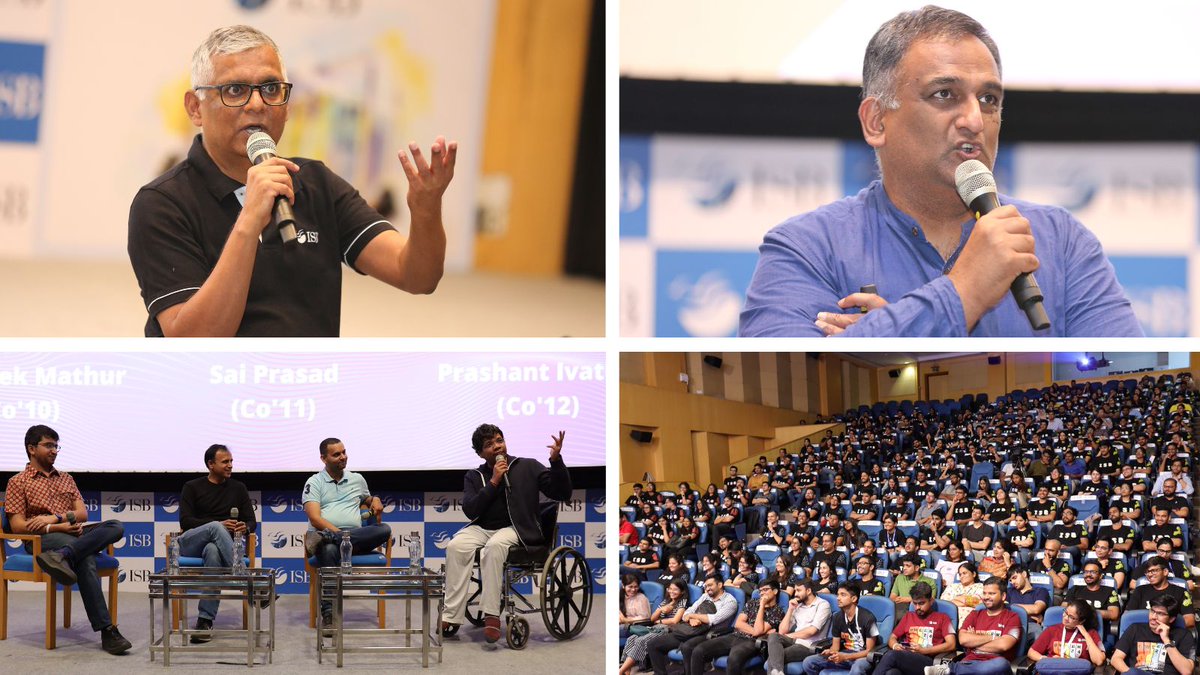 ISBedu's tweet image. Our Hyderabad and Mohali campuses are abuzz with the O-week activities as we welcome the PGP Class of 2024. From orientation sessions, ice-breaking tasks to team-building exercises, these activities mark the beginning of the exciting ISB journey.
#ISB #OWeek #ISBPGP #ISBStudents