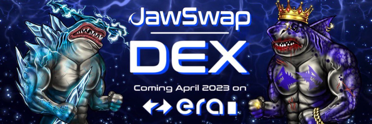 A WHOOPING $1000 $Jaw Token 
THREAD CONTEST

For 5 Threadoors 

Fully SPONSORED by <a href="/JawSwap/">JawSwap | Presale Live🦈</a> 

How to Enter;
• Follow <a href="/paulchristain__/">Paul Cruiser</a> , <a href="/JawSwap/">JawSwap | Presale Live🦈</a>  the instructions in the  below 
• Like &amp; RT this tweet 
• Tag 3 other #zksync  threadors you would like to win/join 🏆 
• Join the