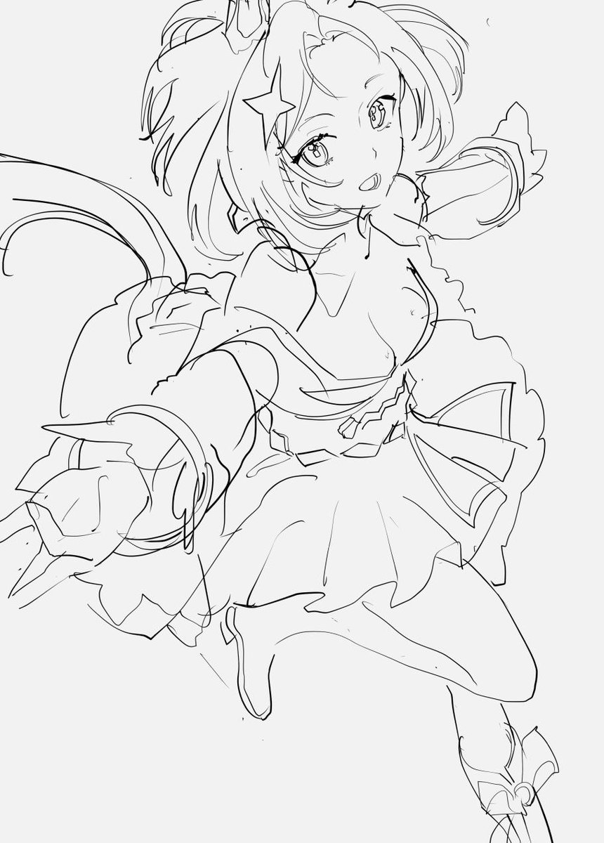 最初描いたやつ 