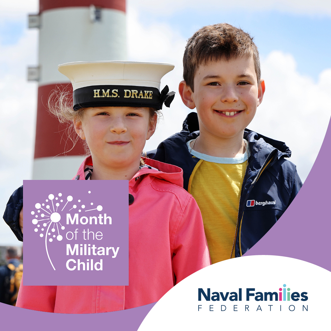 In support of #MonthOfTheMilitaryChild, don't forget next Friday (28th April) is Wear Purple Day! Find out more on pages 38-39 in our latest issue of Homeport Magazine at: bit.ly/3KUG7Ii #Wearpurpleday #RNRMFamily #MotMC