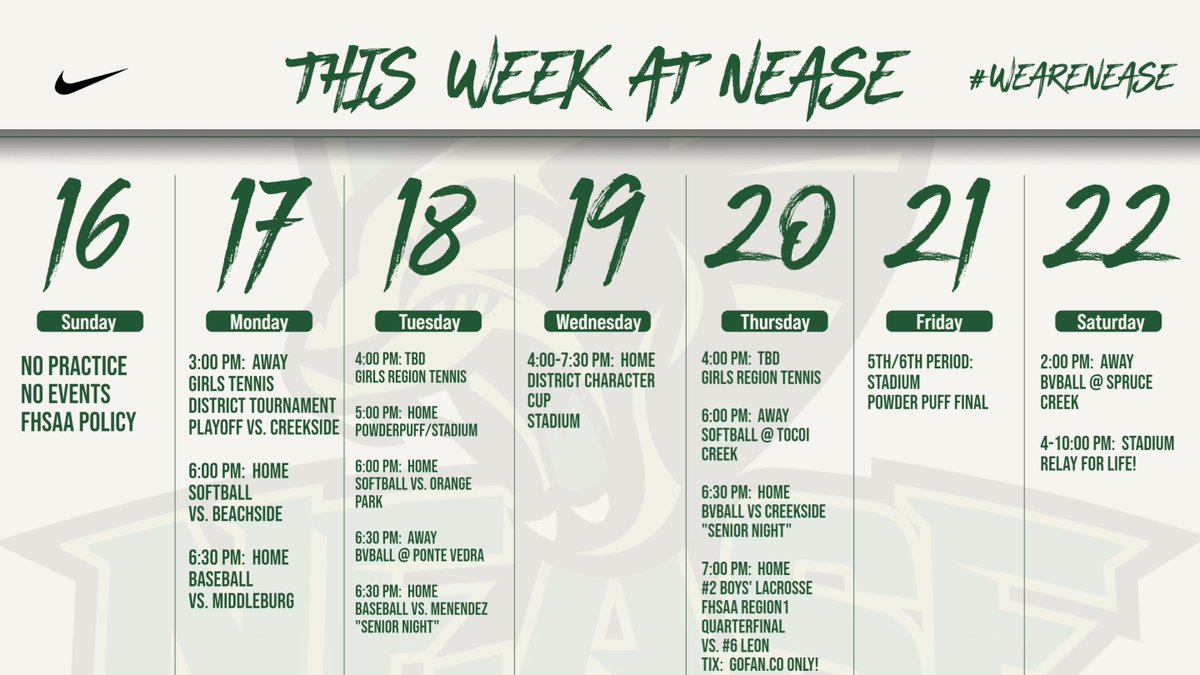 Nease Athletics (@neaseathletics) on Twitter photo 