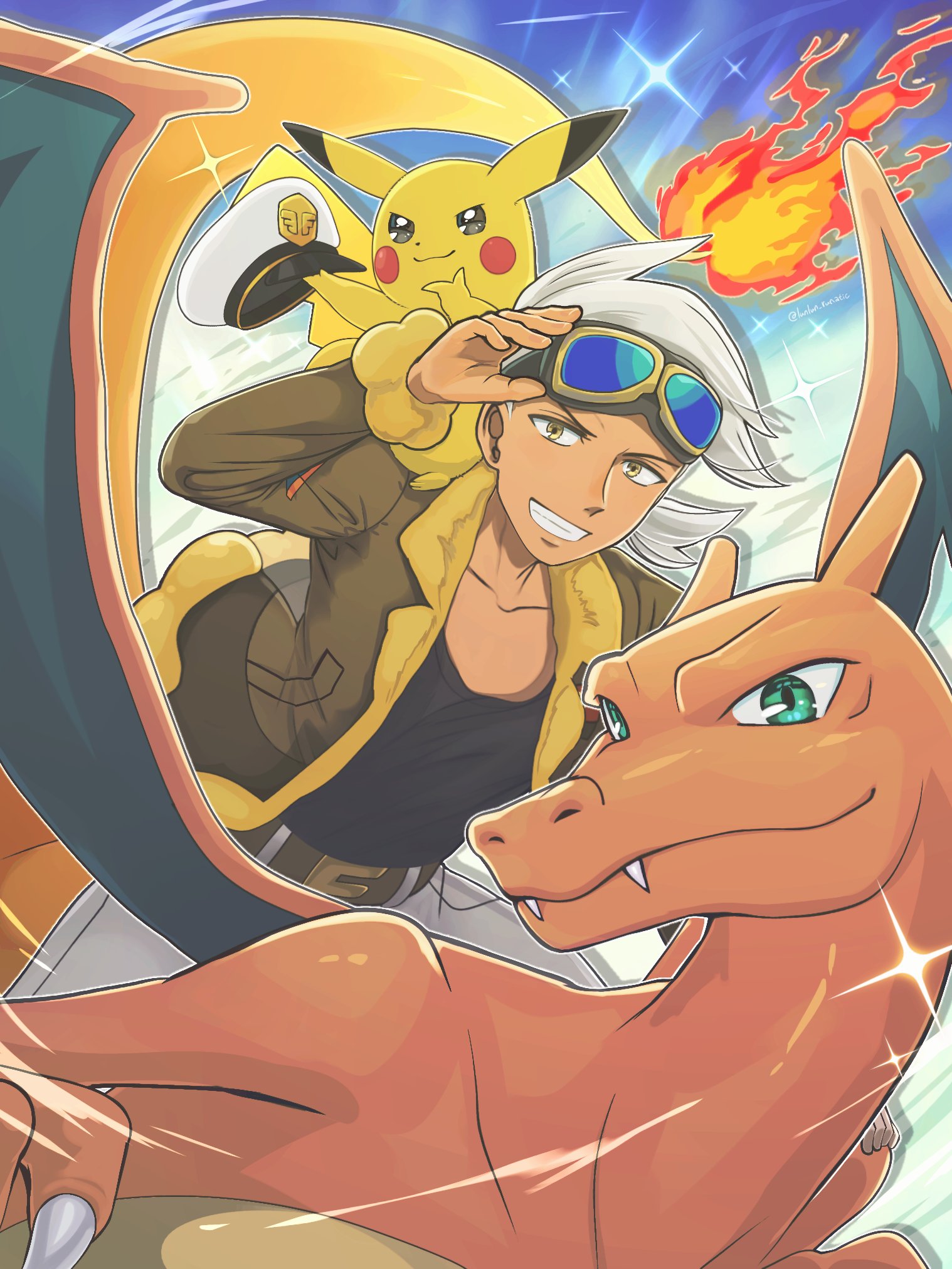 Funism x ポケモン 「なかよしパートナー：ピカチュウとリザードン」 現品販売】Funism x ポケモン プレミアムフィギュア「なかよし