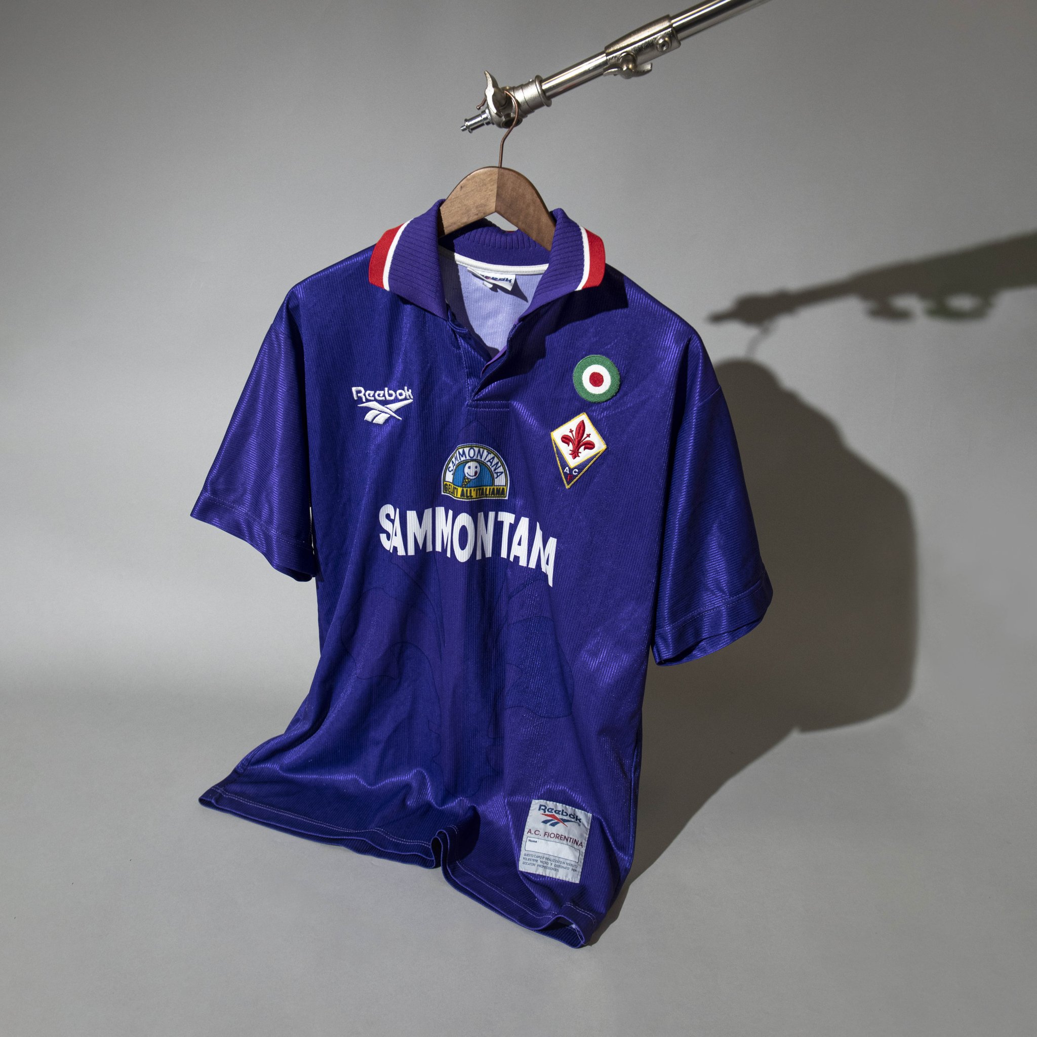 記念グッズ Fiorentina  Reebok 90s 100% Authentic 1995-96 Reebok Fiorentina Training Soccer