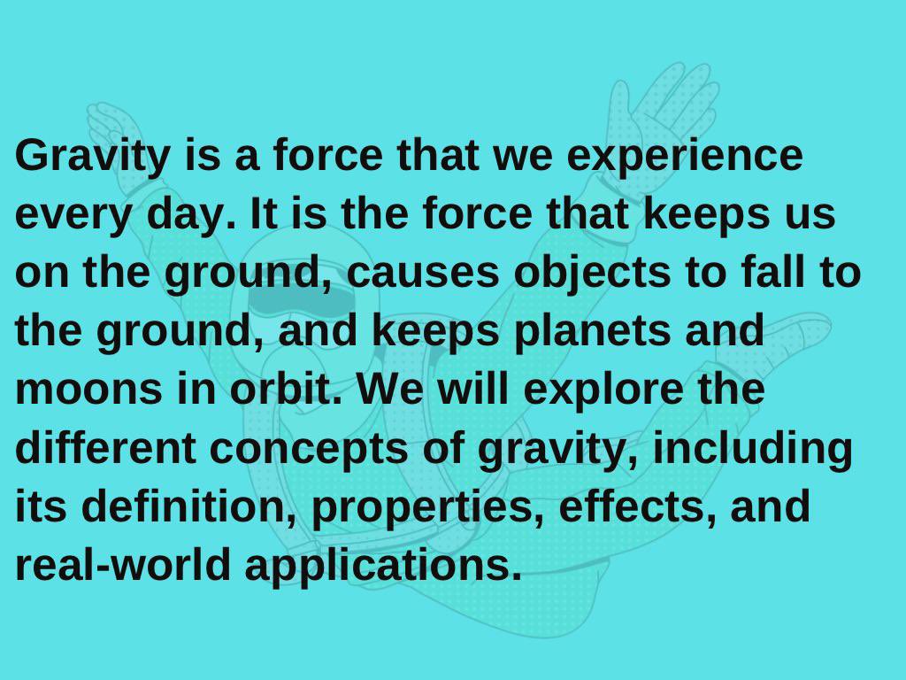 thelightutors's tweet photo. It’s a new week and we hope you are prepared. #MondayTidbits✨; let’s talk about Gravity! https://t.co/Tm0f5D8PZs