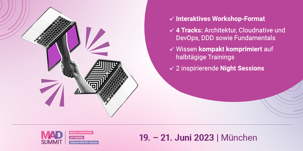 💥Achtung, kurze Durchsage📣 In 10 Tagen steigen die Preise des Trainingsevents für verrückt gute Software-Entwicklung. 

Jetzt Plätze sichern &amp; maximal sparen: ow.ly/KtCw50NxeW5