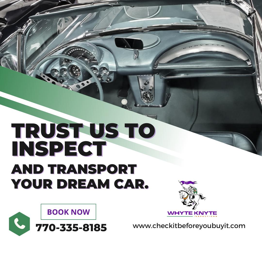 Get ready to rev up your excitement! 🚗💨

Trust us to inspect and transport your dream car straight to your door! 🚪 

Because dreams are meant to be driven! 🏁

🌐 whyteknyteinspections.com

#checkitbeforeyoubuyit #whyteknyte #ppi #usedcarinspection #automotiveconsultation