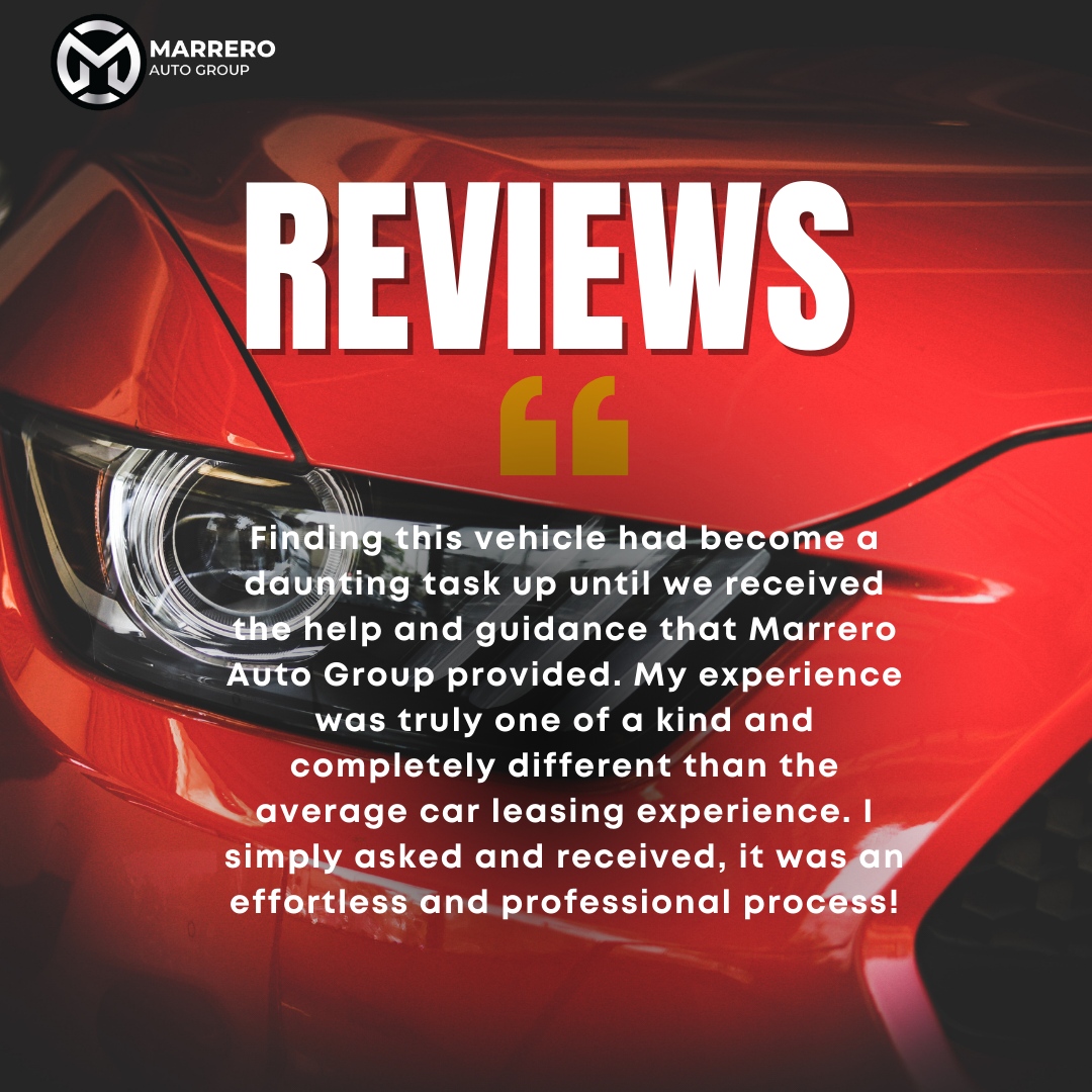 QUADL99's tweet photo. 🌟👍 Our customers are our top priority. 

Check out our amazing reviews and see why Marrero Auto Group is the best choice for your next car purchase. 

#CustomerFeedback #HappyCustomers https://t.co/z4YyDqJJ6H