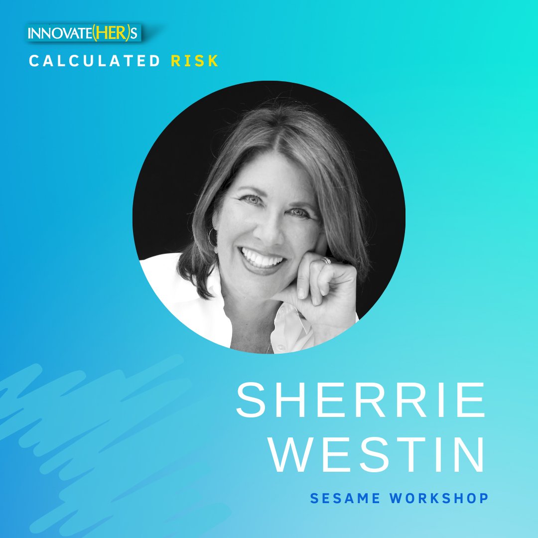 #MeetTheInnovateHER @SherrieWestin, President of @SesameWorkshop. In @InnovateHERs, Sherrie explains how her #passion for making a difference became a motor to seek out purpose-driven work, & how her trademark #optimism helps her build alliances to benefit kids across the world.