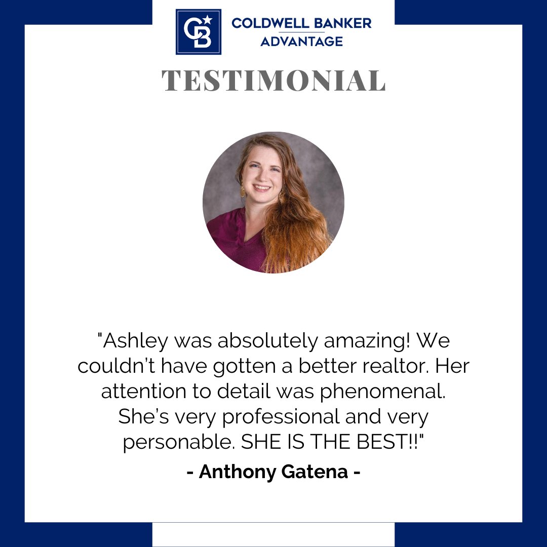 What a great testimonial to start the week! If you are buying or selling a home, contact Ashley Tucker today for all of your real estate needs: 919-935-8003 #HomesCBA #FayettevilleRealEstate #FayettevilleNorthCarolina #CBAdvantage #HomeBuying #HomeRenting #HomeSelling #Realtor