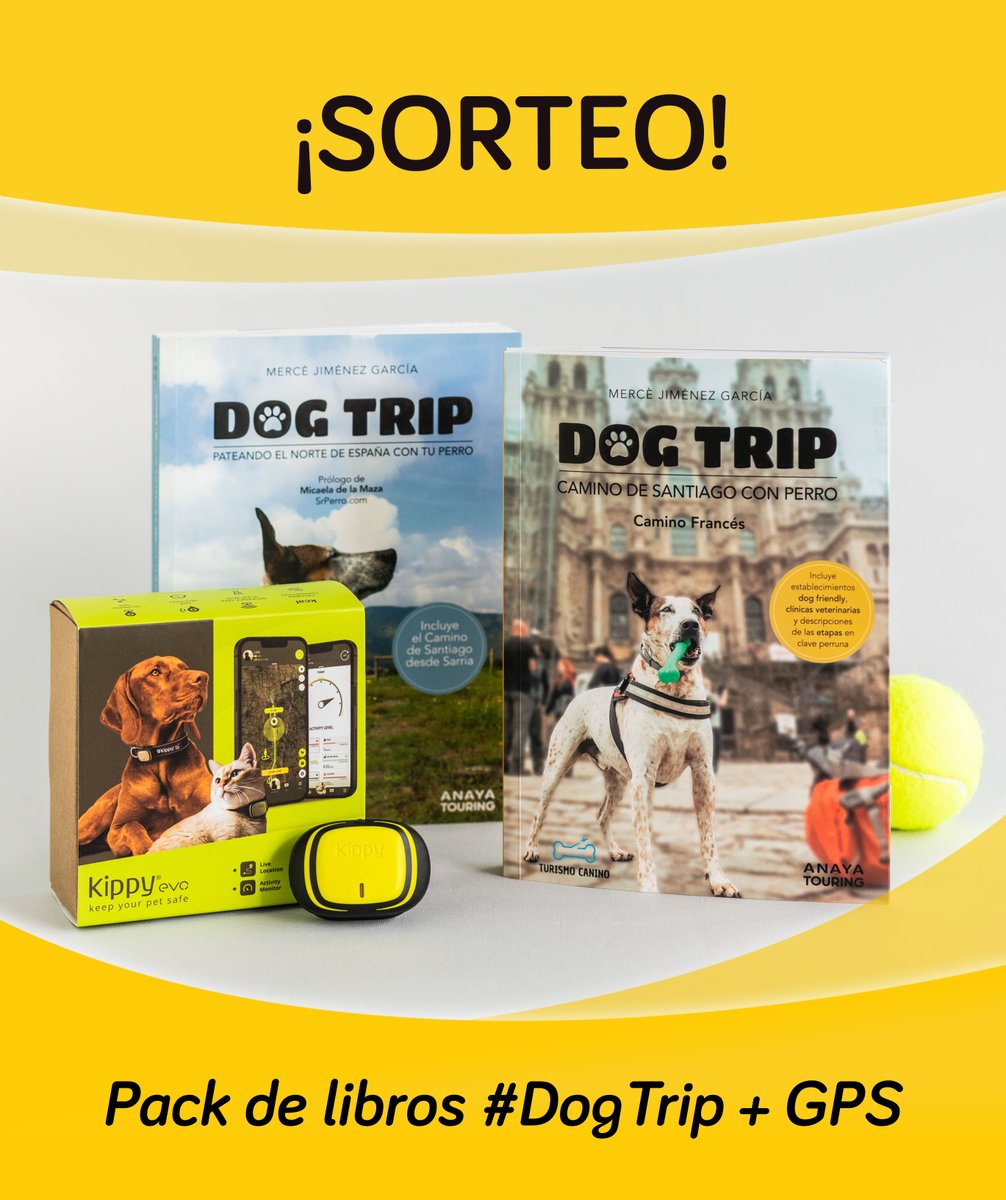 ⭐ SORTEO ⭐

Prepara tu próxima aventura con tu peludo y las guías #DogTrip de @turismocan. 🐕❤️ Además, regalamos un rastreador GPS para que conozcas la ubicación de tu mascota en todo momento. 😃

¡Solo tienes que suscribirte a nuestra newsletter!
👉 basicfront.easypromosapp.com/p/961629