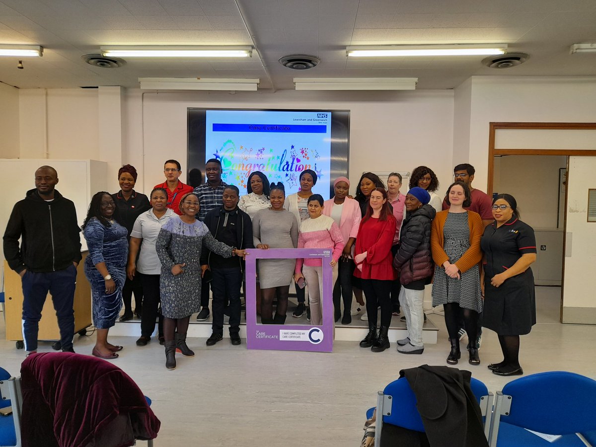 LGT_HCSWs's tweet photo. We will like to say a big congratulations to all 52 staff who successfully completed their Care Certificate training. A huge thank you to all who have supported them in achieving this.@LGT_amanda @LG_NHS @lgtjpeck https://t.co/Sv4BIoiajj