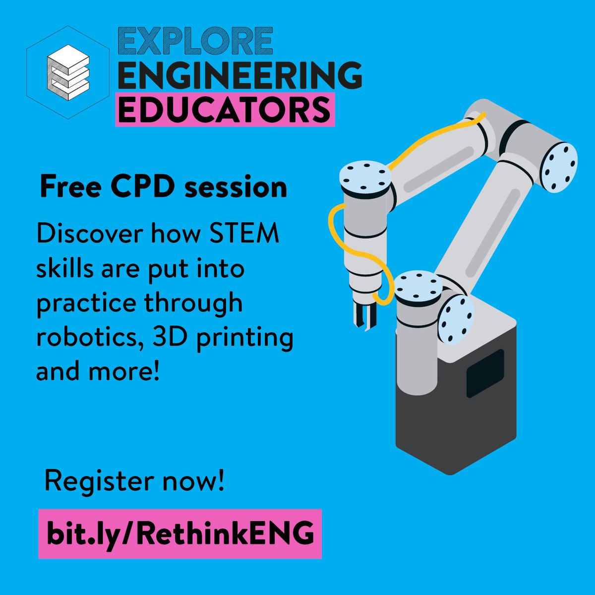 Attendees will have the chance to tour our cutting-edge facilities at @ProductivityUEA. Discover how modern engineers apply their STEM skills through robotics, 3D printing and more!
👉bit.ly/RethinkENG

#RethinkEngineering #UEAEngineering #UEAScience #STEMEducation