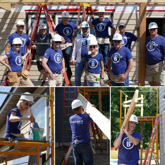 BremerBank's tweet photo. Happy National Volunteer Week!
Did you know Bremer employees put in over 19,000 hours volunteering in 2021? What's your favorite organization to volunteer for?
Some that our employees have volunteered at: @HabitatMN, @UnitedWayFargo, @JA_North_, and so many more! https://t.co/sh83FXc1mU