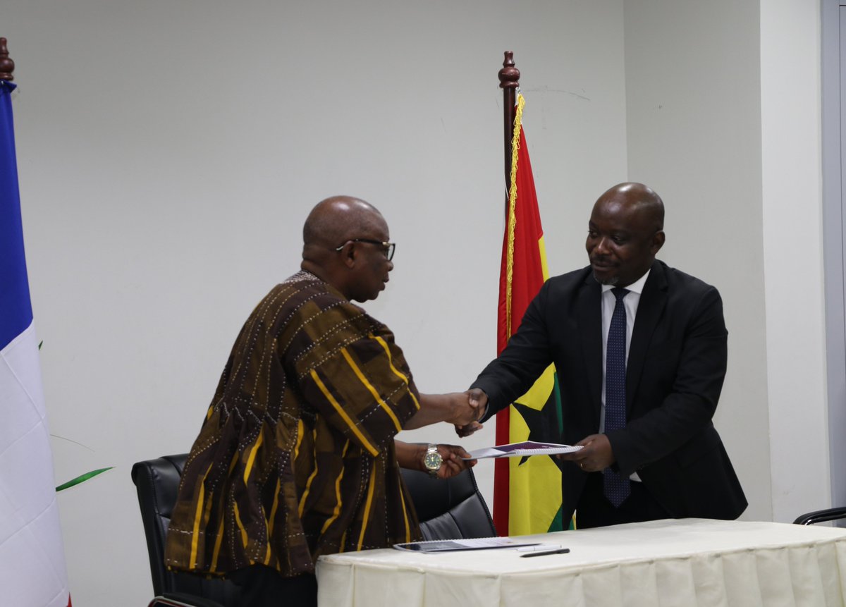 mohgovgh's tweet photo. The Ministry and Sanofi have signed a three-year Memorandum  of Understanding (MoU) to increase diabetes care delivery in Ghana.

The MoU is to endorse a long-standing commitment to access diabetes  care in low- and middle-income nations and underserved areas worldwide. https://t.co/xuqwgocQTt