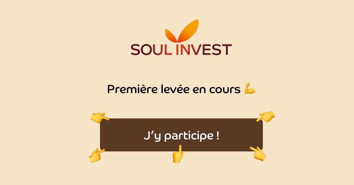 soul_invest's tweet image. Envie de participer ? C'est par ici 👉 soulinvest.com

#crowdfunding #crowdequity #France