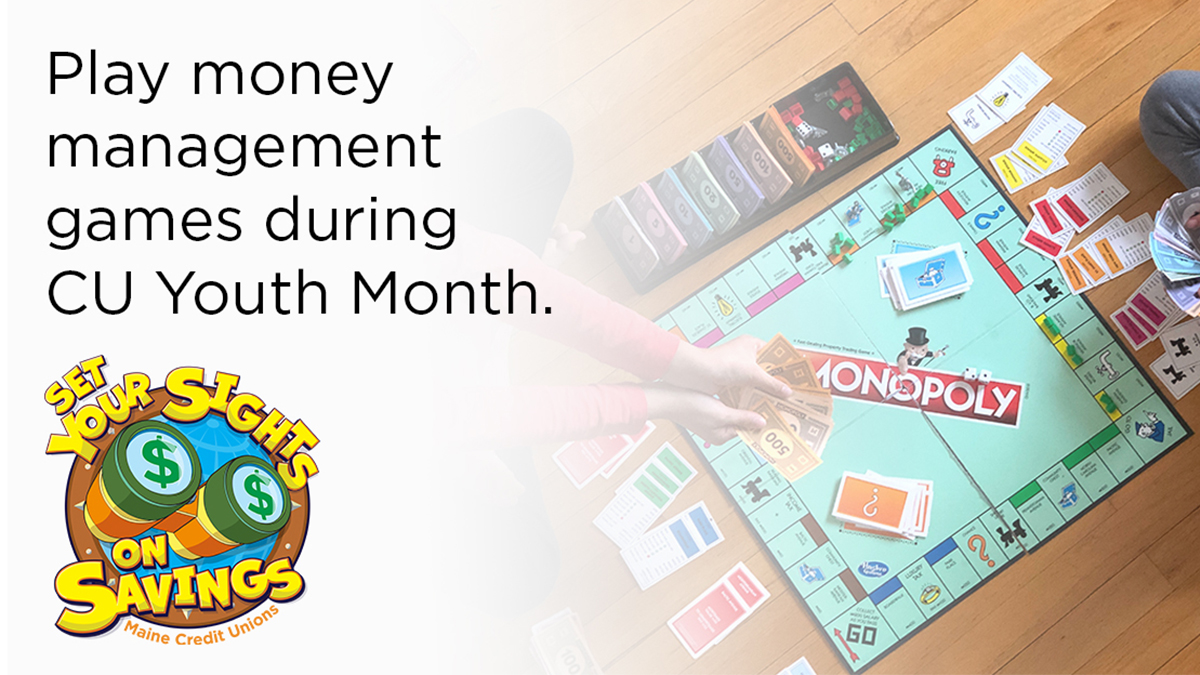 LisbonCU's tweet photo. APRIL IS NATIONAL CREDIT UNION YOUTH MONTH!
Board games like Monopoly or the Game of Life encourage kids to strategize—teaching them the importance of budgeting, saving, and planning for the future, all while masquerading as fun games. #CUYouthMonth https://t.co/ZYNyyPgSFN