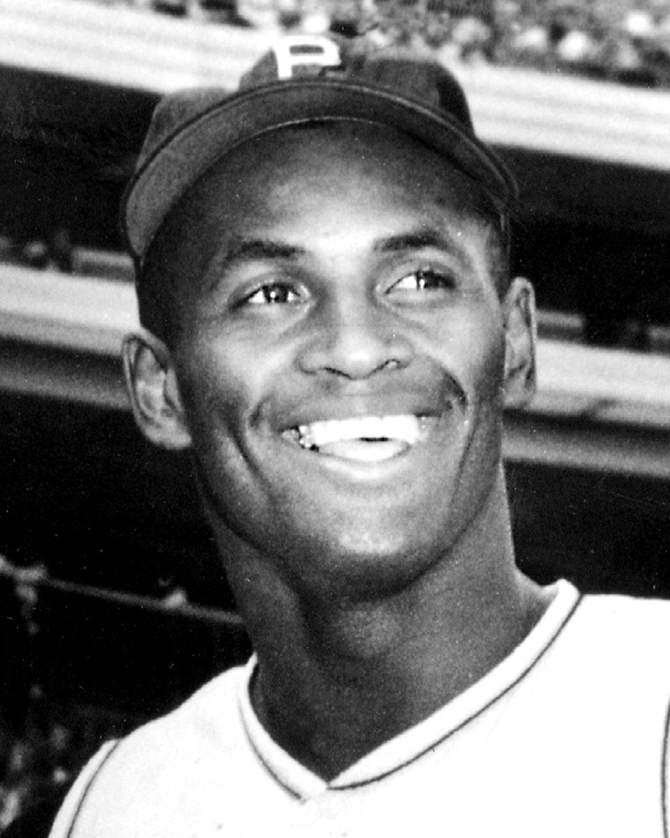 Pirates's tweet photo. On April 17, 1955, 20-year-old rookie Roberto Clemente made his major league debut at Forbes Field. https://t.co/p29T0KMZBO