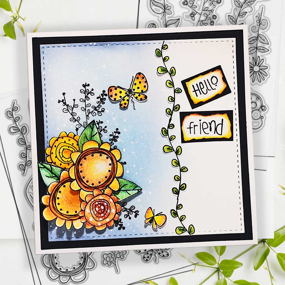 Polka_doodles's tweet photo. Celebrate special friendship moments & say Hello with the lovely Friendship Days Stamp Collection - gorgeous card! 🤗 #cardmaking #creativecardmaking #creativestamping #cardmakingideas #craftingideas #craft #crafty #stamping #craftstamps #papercrafting https://t.co/yTlGSR5PxM https://t.co/rqlBmVuwG0