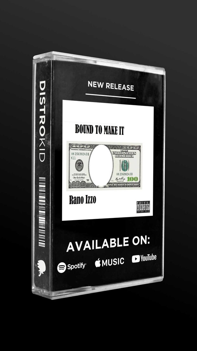 RanoIzzoTMB's tweet photo. New Single 'Bound To Make It'out now on all platforms and the album 'Money Has No Face' #mhnf will be coming soon go vibe to it right now β€οΈπ₯πΏπ₯I love you all and let's get these streams up π―https://t.co/4TBdf9YFHy https://t.co/Sl3gtCRBnc