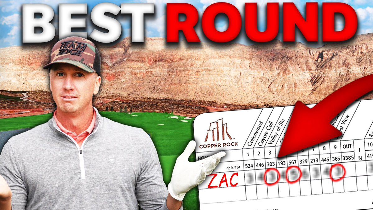 The Game Gets Dialed In Utah! <a href="/CopperRockGolf/">Copper Rock Golf Course</a> Link To Watch👇

youtu.be/F0WOvYWPVV4