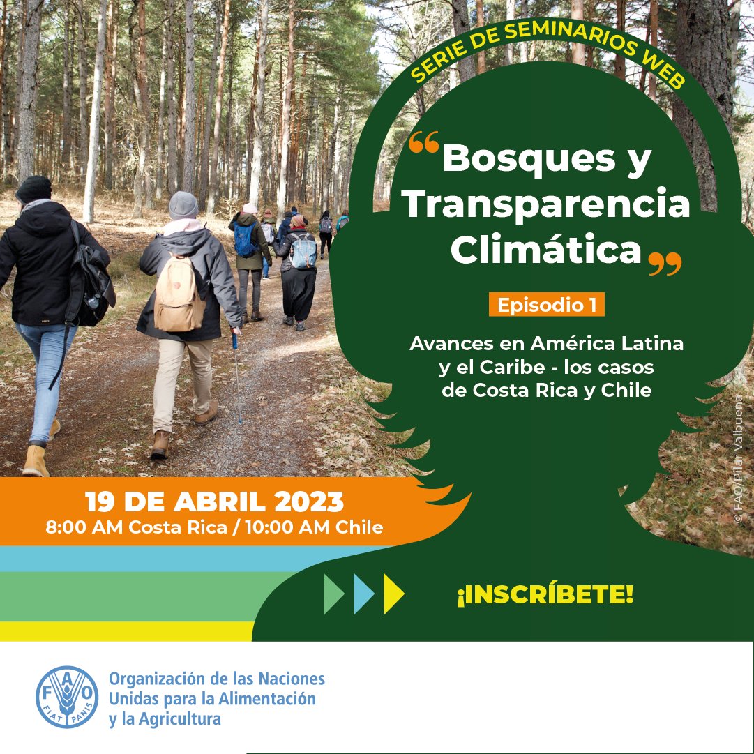 FAOChile's tweet photo. 📢¿Quieres aprender sobre la transparencia de datos forestales bajo el Acuerdo de París?

¡Únete a @FAO e @ifsadotnet para el primer webinar de la serie "Bosques y Transparencia Climática" el 19 de abril!

👉🏻 ¡Regístrate ahora! https://t.co/xVjG6bjNN8

#Together4Transparency https://t.co/NVaISf6r1p